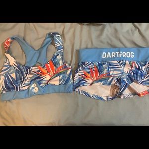 DARTFROG Blue Palm Athletic Set